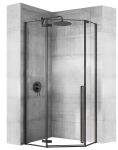Душова кабіна REA DIAMOND BLACK MAT 90х90