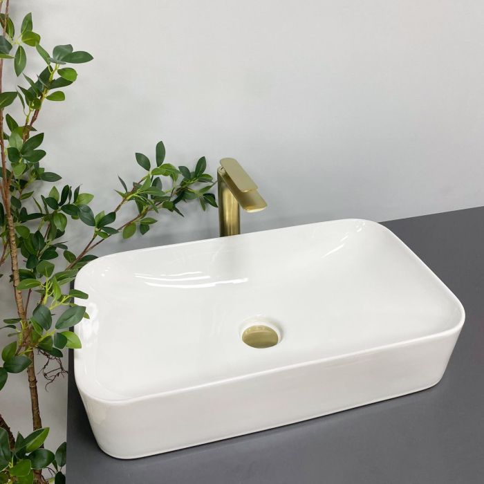 Умивальник VBI TREVI WHITE накладний