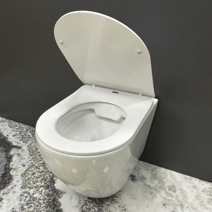 Підвісний унітаз VBI VULCANO M WHITE