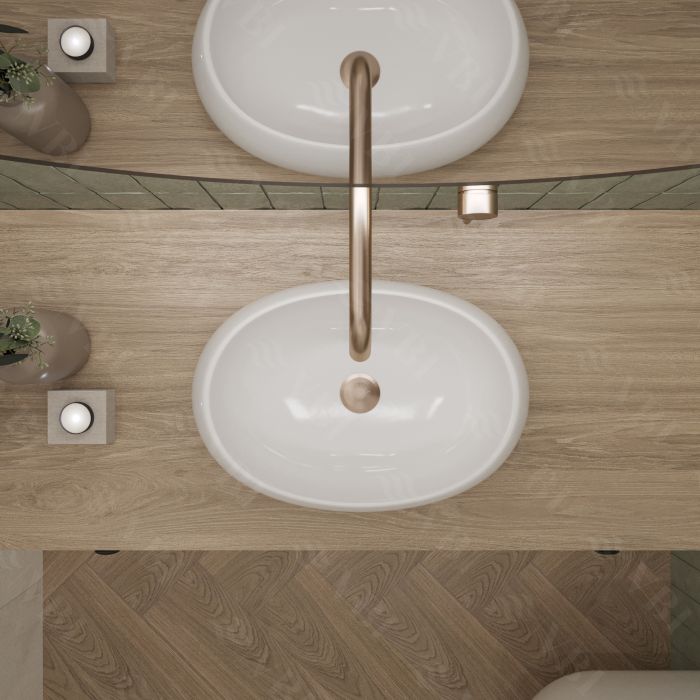 Умивальник VBI VENETO WHITE накладний