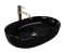 Умывальник REA CLEO BLACK черный накладной