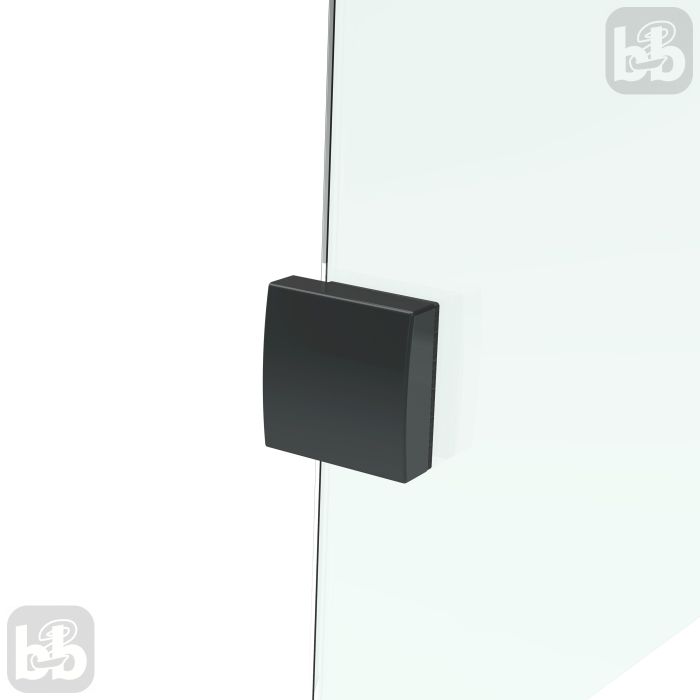 Душова кабіна De la Noche кутова 900*900*2000мм, реверсивна, розпашна, скло прозоре 8мм