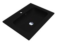 Умивальник Miraggio DELLA 600 MIRASTONE BLACK