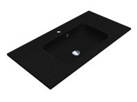 Умывальник Miraggio DELLA 900 MIRASTONE BLACK