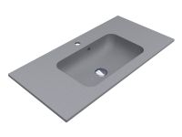 Умивальник Miraggio DELLA 900 MIRASTONE GRAY