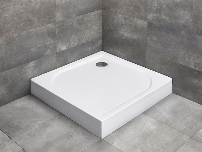 Душовий піддон Radaway Delos C  з панеллю 1000x1000x155 білий