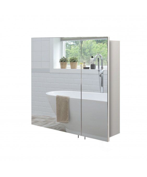 Дзеркальна шафа для ванної кімнати ЗШ-70x70