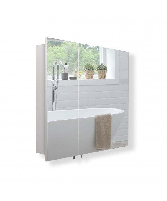 Зеркальный шкаф для ванной комнаты ЗШ-80x70