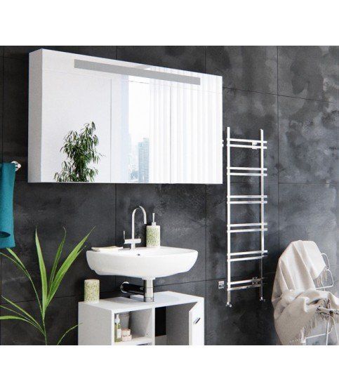 Зеркальный шкаф Оскар ЗШ-90 3D LED