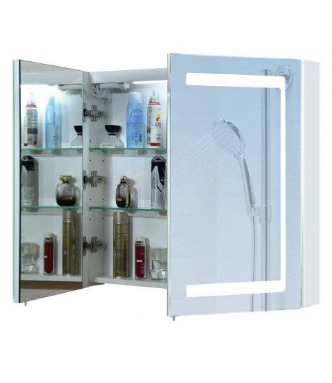 Дзеркальна шафа Оскар ЗШ-80 LED X2