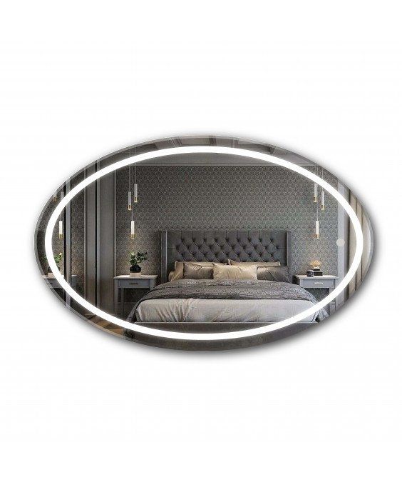 Зеркало с LED подсветкой Magda 110x70 с сенсором