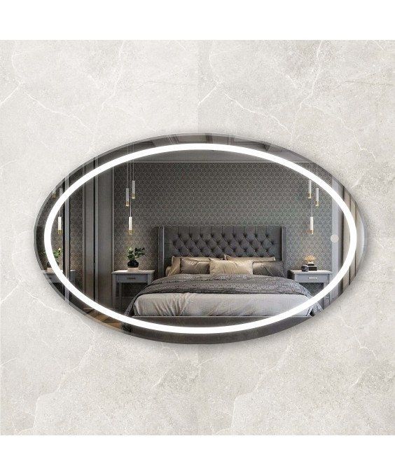 Зеркало с LED подсветкой Magda 110x70 с сенсором