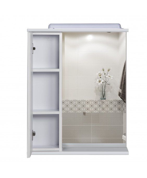 Зеркальный шкаф СТ-60 с яркой LED-подсветкой