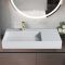 Умивальник REA ARCHI 90 WHITE накладний підвісний
