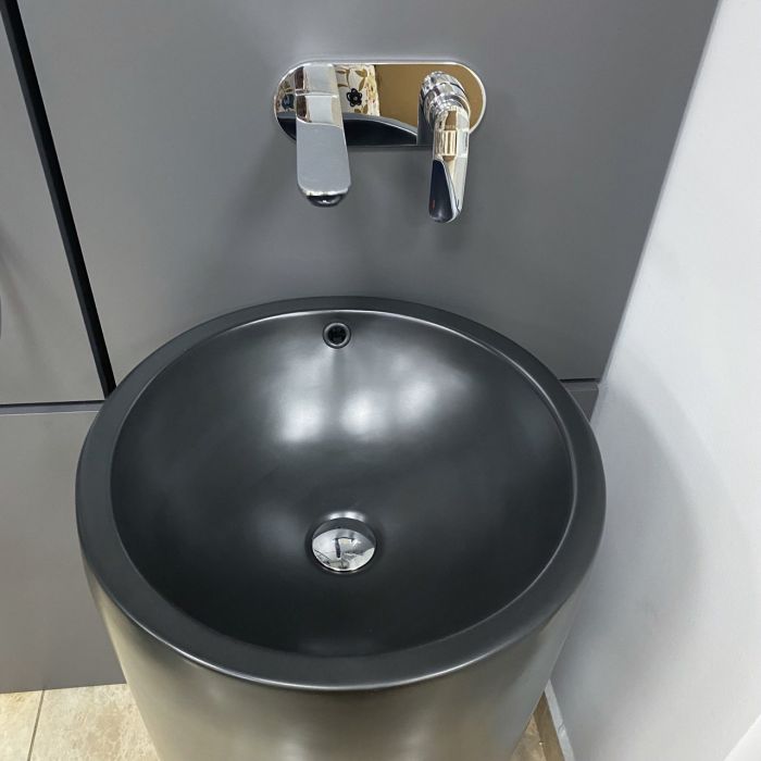 Умывальник VBI MATERA BLACK MATT напольный