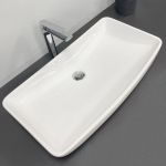 Умывальник VBI SILVI 70 WHITE накладной