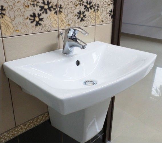 Умивальник 55 см Саrina (CCWS1000850800), Cersanit