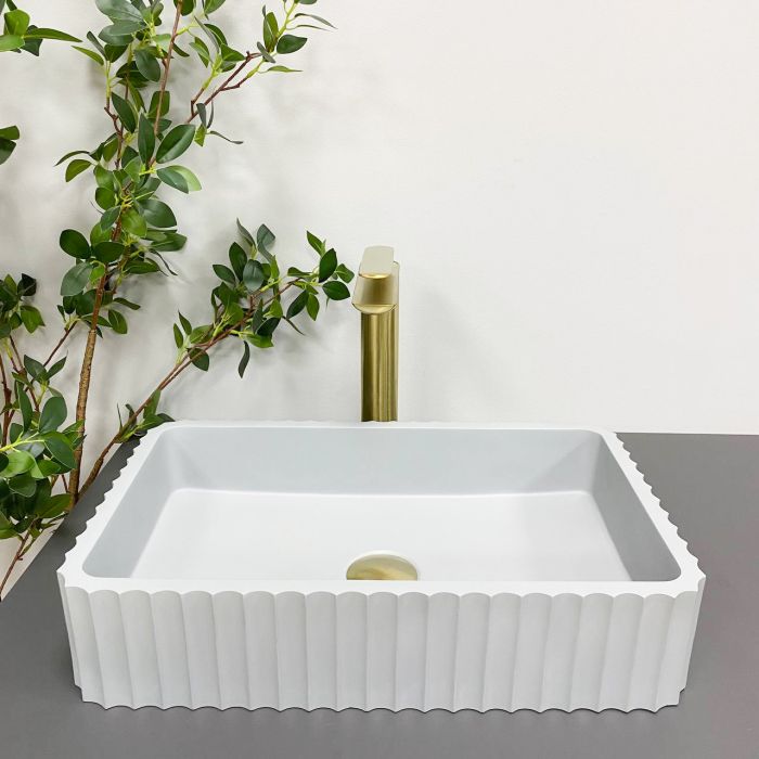 Умывальник VBI FLORENTIA GREY MATT накладной