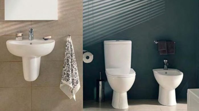 Біде підлогове Freja (L75000000) біле, Kolo