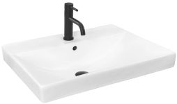 Умывальник REA MANDY WHITE белый врезной