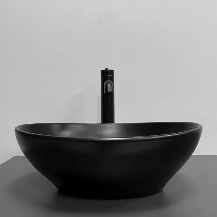 Умивальник VBI PARMA BLACK MATT накладний