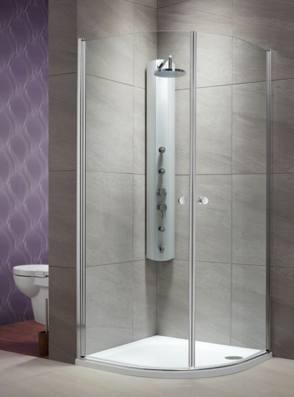 Душова кабіна Radaway Eos PDD 100x100x197 хром/прозоре скло