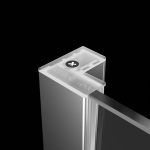 Душові двері Radaway  Essenza Chrome DWJ 1000Rx2000 прозоре скло