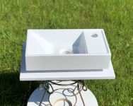 Умывальник «Эстель» 40 см R белый А100 глянец