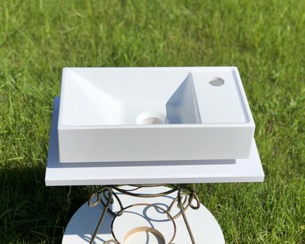 Умывальник «Эстель» 40 см R белый А100 глянец