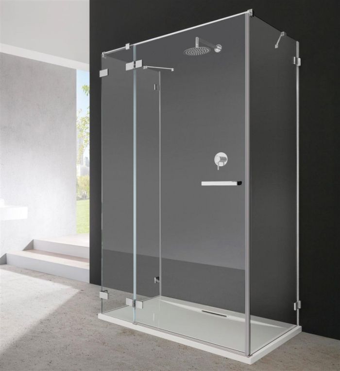 Душові двері Radaway Euphoria Chrome G 812Rx2000 прозоре скло