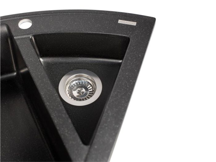 Кухонная мойка Miraggio EUROPE черная