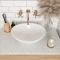 Умивальник REA SOFIA MINI WHITE білий накладний