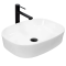 Умывальник REA ANGIE WHITE белый накладной