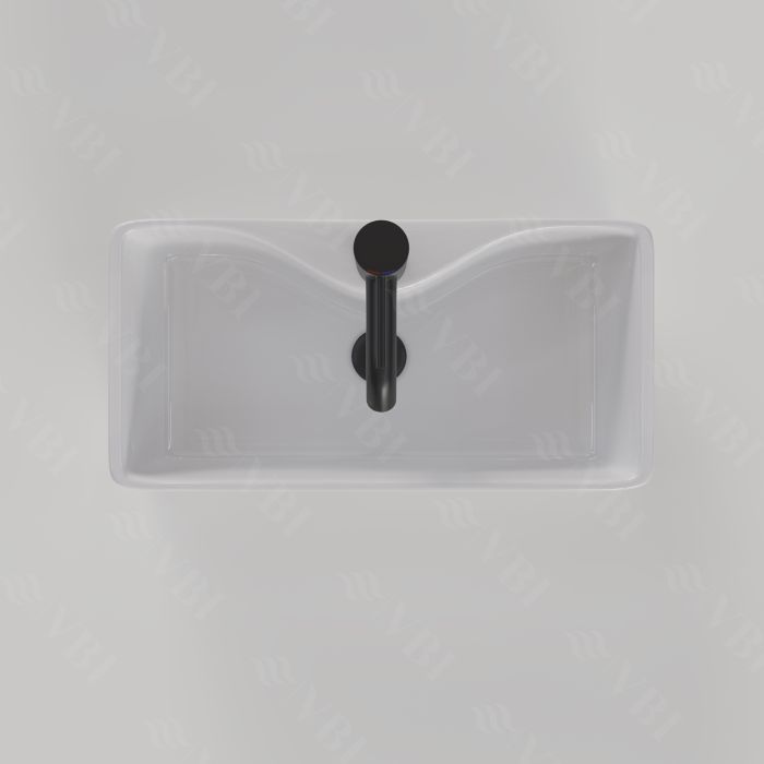 Умывальник VBI FORLI M WHITE накладной