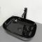Умивальник VBI RAVENNA BLACK GLOSSY накладний