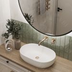 Умывальник VBI ANDRIA WHITE накладной