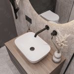 Умывальник VBI RAVENNA WHITE накладной