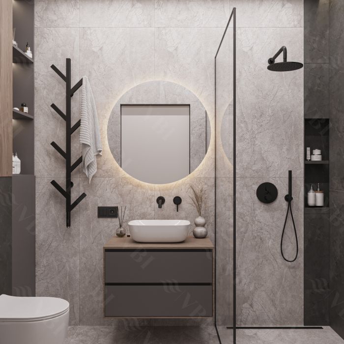 Умывальник VBI RAVENNA WHITE накладной