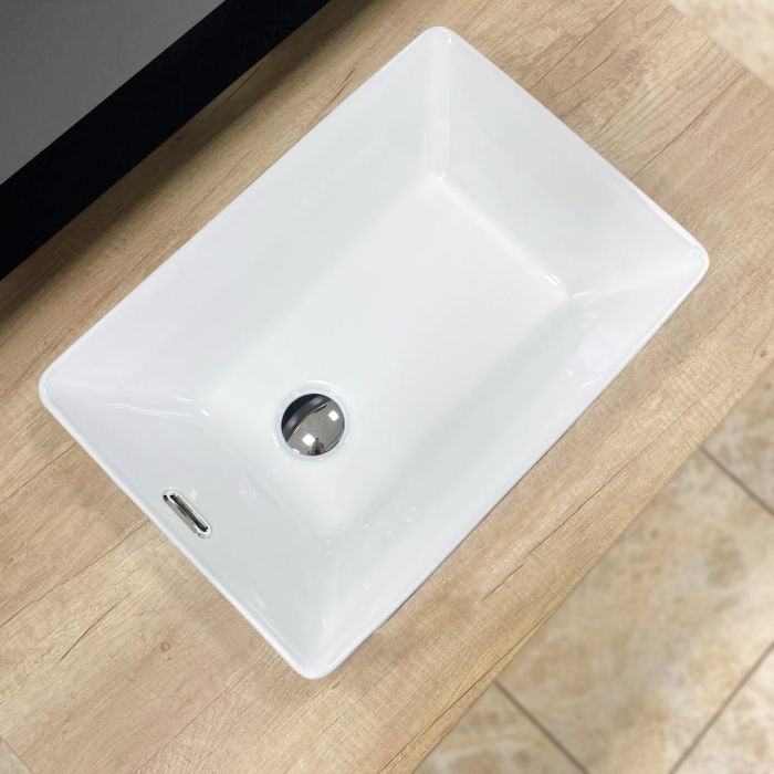 Умывальник VBI TORITTO WHITE врезной