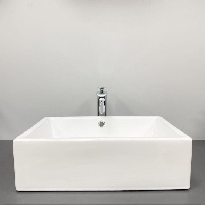 Умивальник VBI CASTELLO WHITE накладний