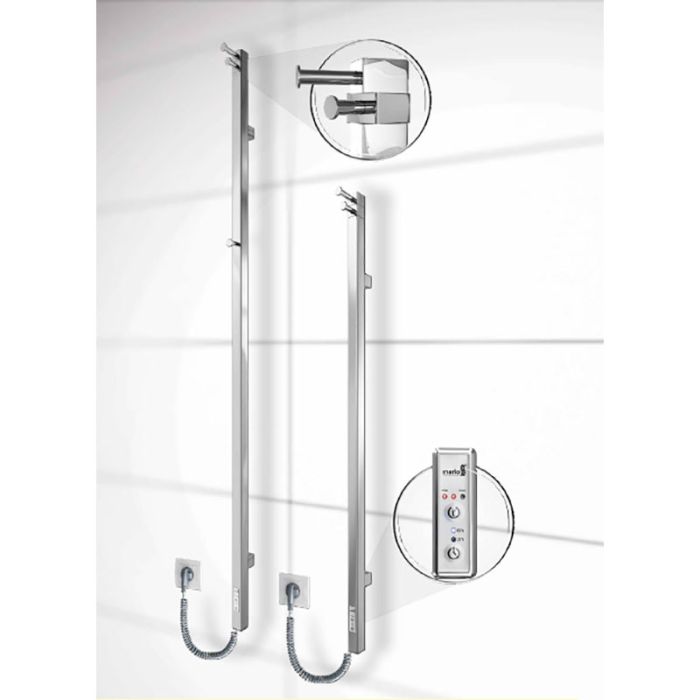 Полотенцесушитель РЕЙ КУБО-І 1500х30/130 электр.TR