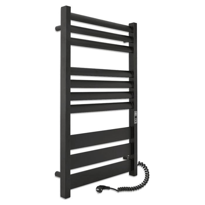 Рушникосушка ЛАВИНА ЧФЧ10 , 500*900, права, чорний мат