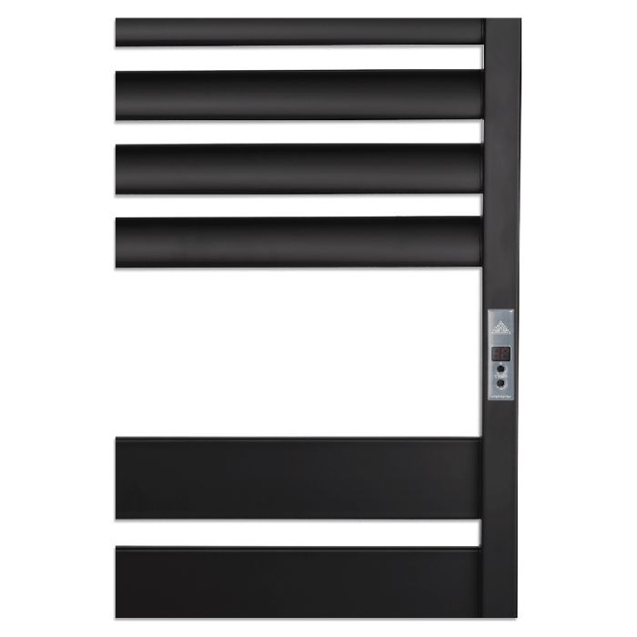 Рушникосушка ЛАВИНА ЧФЧ10 , 500*900, права, чорний мат