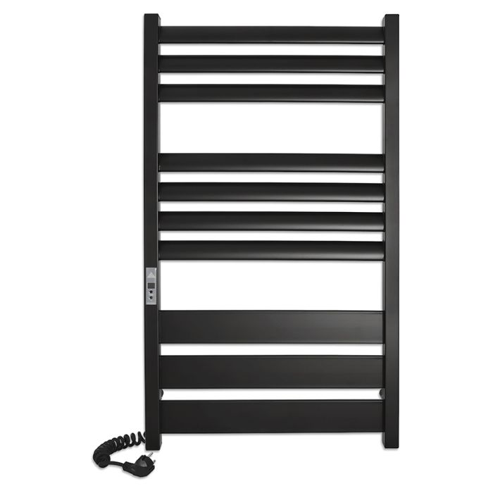 Рушникосушка ЛАВИНА ЧФЧ10 , 500*900, ліва, чорний мат