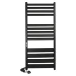 Рушникосушка ЛАВИНА ЧФЧ13 , 500*1200, ліва, чорний мат