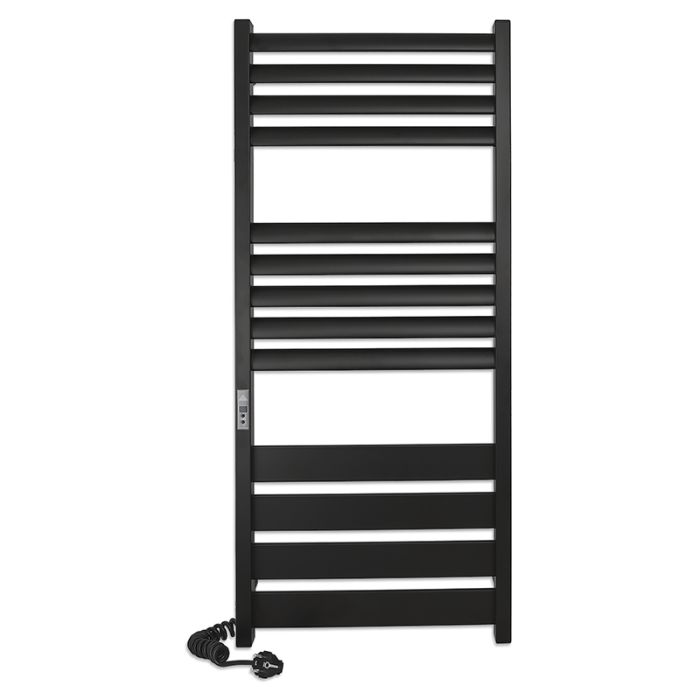 Рушникосушка ЛАВИНА ЧФЧ13 , 500*1200, ліва, чорний мат