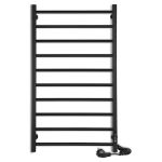 Рушникосушка АЛЬФА ЧФЧ10 500*900, права, чорний мат