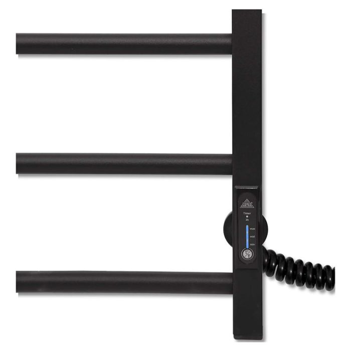 Рушникосушка АЛЬФА ЧФЧ8 500*800, права, чорнаий мат