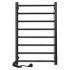 Полотенцесушитель АЛЬФА ЧФЧ8 400*800, левая, черный мат