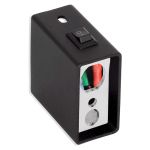 Модуль прихованого підключення з вимикачем, чорний